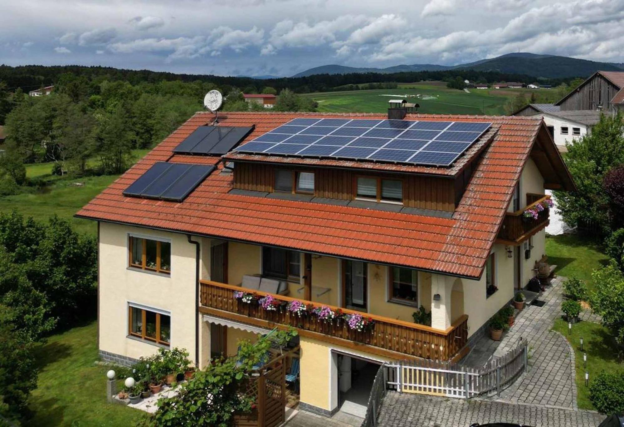Hotel Haus Resi Eging Exteriér fotografie